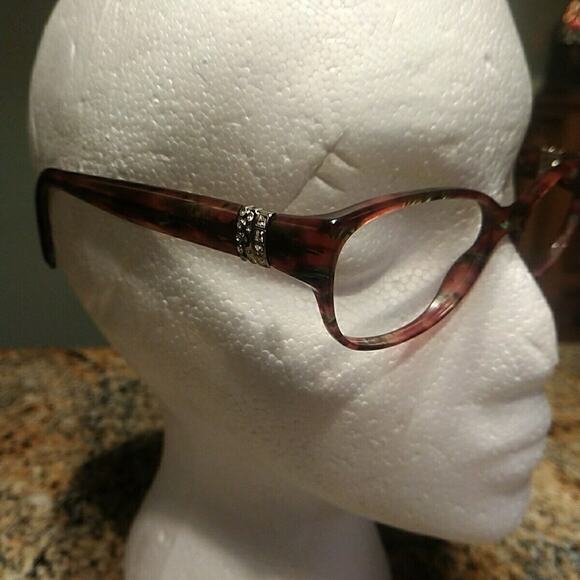 TIFFANY & CO TF2082-B 8146 53-17-135 Brown Havana Eyeglasses Frames Italy - Picture 4 of 11